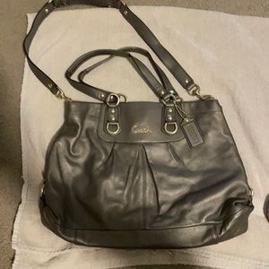 Coach like new copper handbag